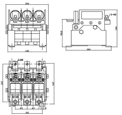 CV、CHV系列交流真空接触器